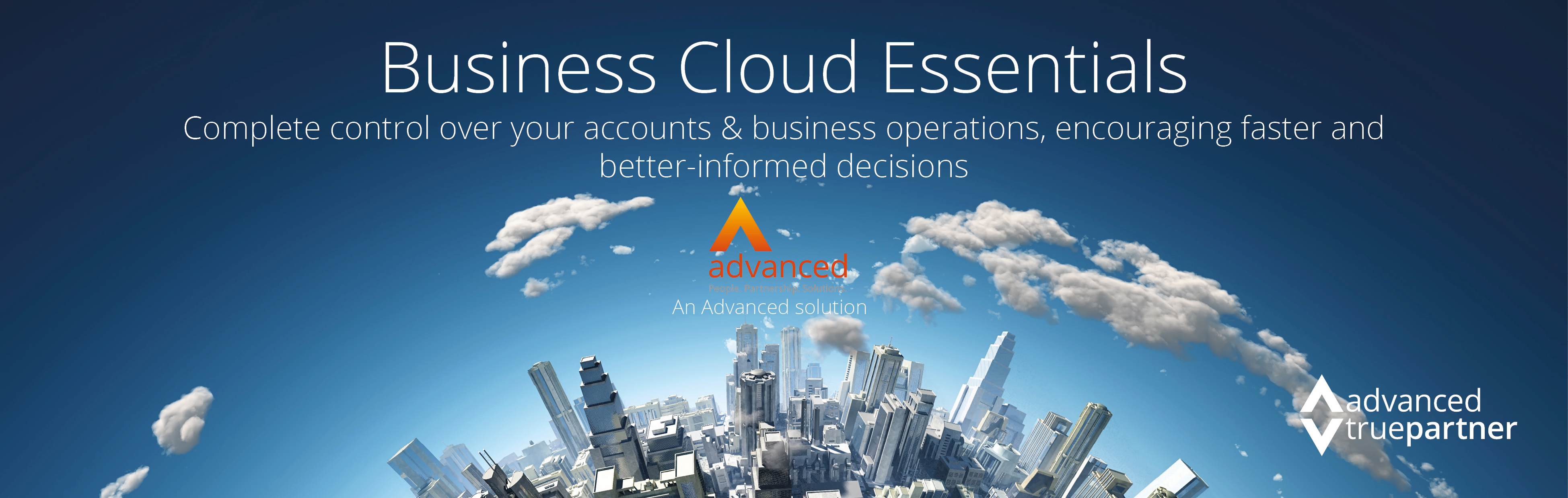 Advanced Business Cloud Essentials - Perrywell join Advanced TruePartner Programme